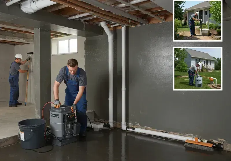 Basement Waterproofing and Flood Prevention process in Robinson, IL